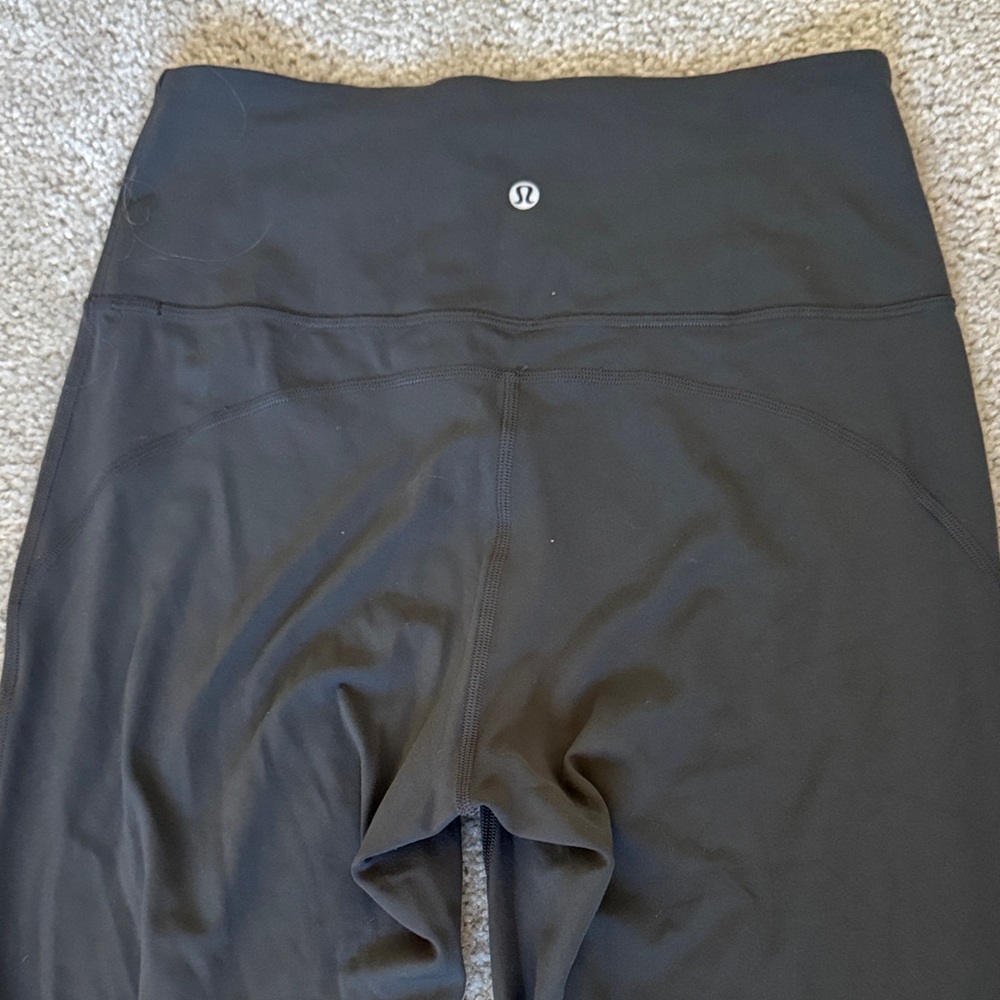 Lululemon Grey Flared Leggings - Picture 2 of 2